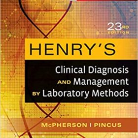 Clinical Diagnosis And Management By Laboratory Methods