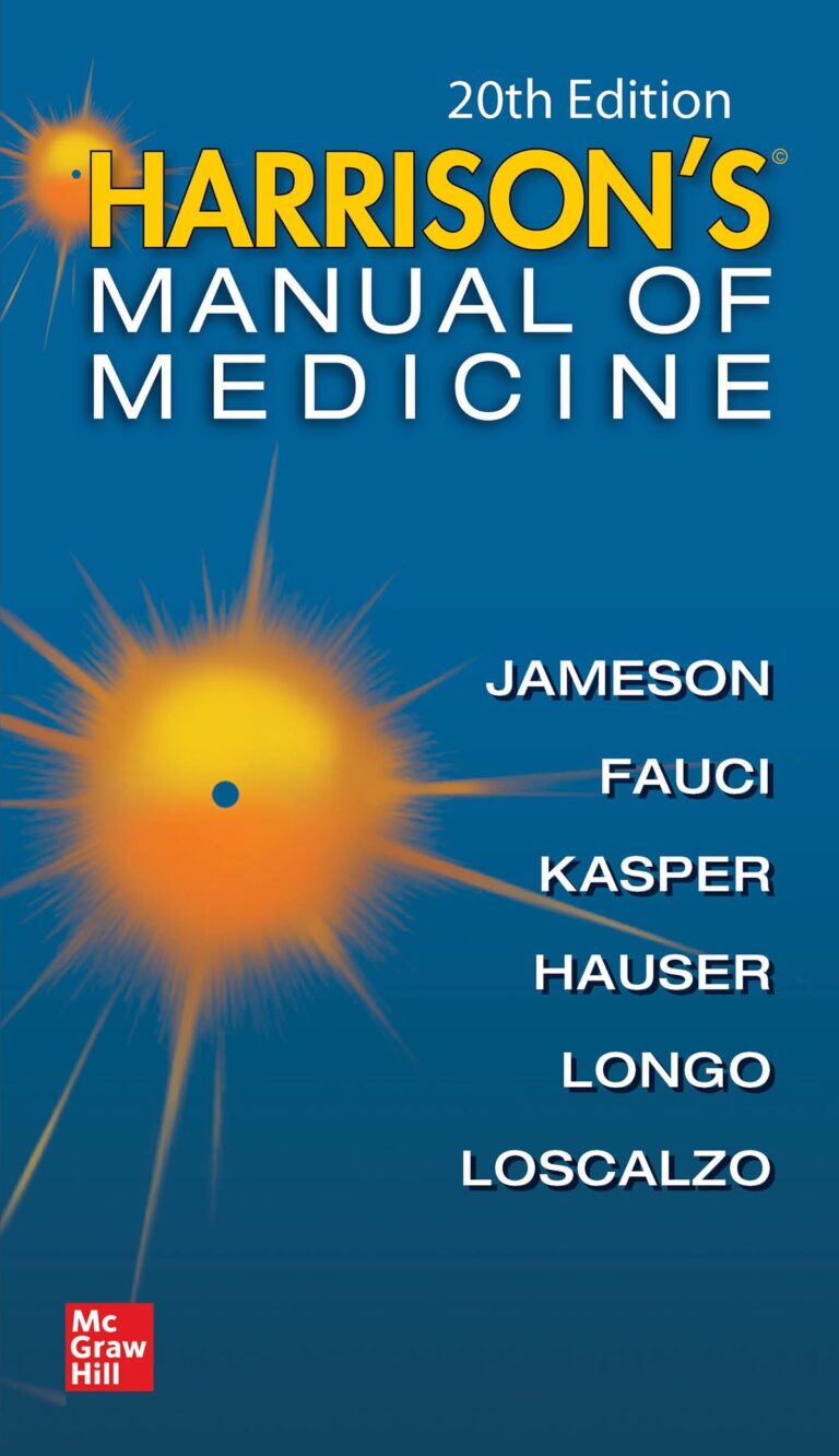 Harrisons Manual of Medicine, 20th Edition