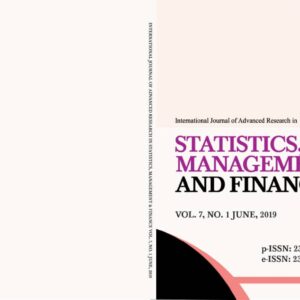 Statistics Management And Finance