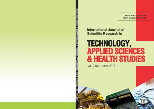 Technology, Applied Sciences And Health Studies