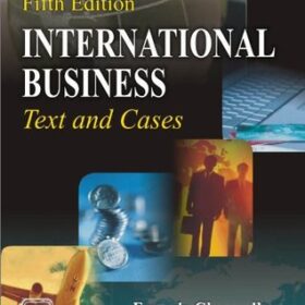 International Business Text And Cases