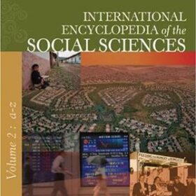 International Encyclopaedia of the Social Sciences 2nd.ed 9vols.