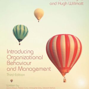 Introducing Organization Behaviour And Management