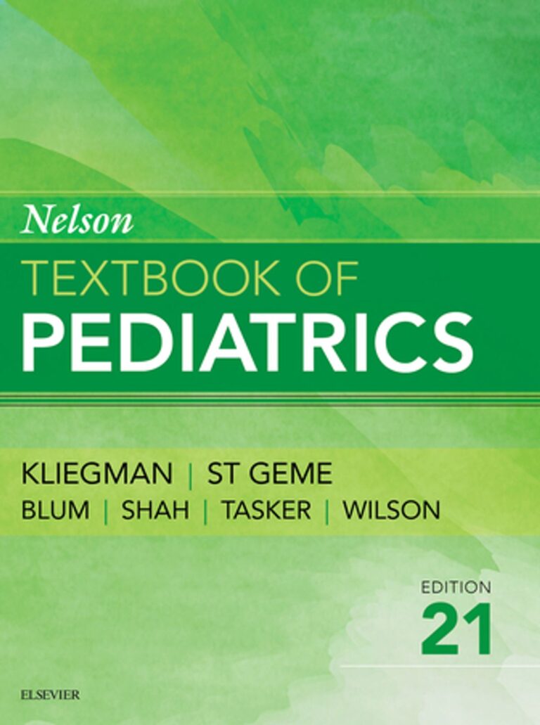 Nelson Textbook of Paediatrics