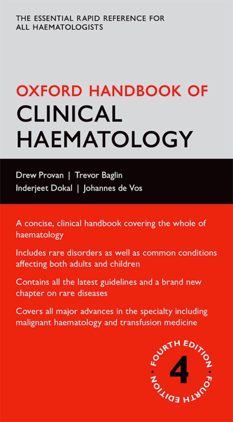 Oxford Handbook of Clinical Hematology