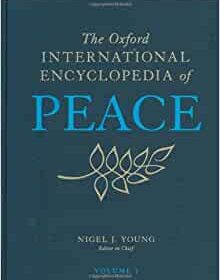 Oxford International Encyclopedia of Peace (4vols)