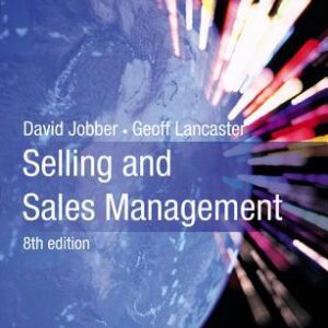 Selling & Sales Management