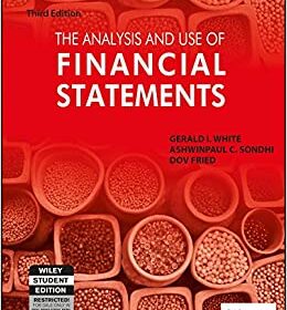 The Analysis And Use Of Financial Statements