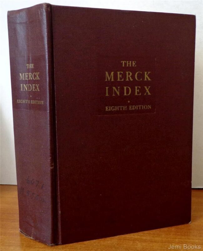 The Merck Index: An Encyclopedia of Chemicals and Drugs (Eighth edition)