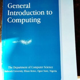 General Introduction To Computing