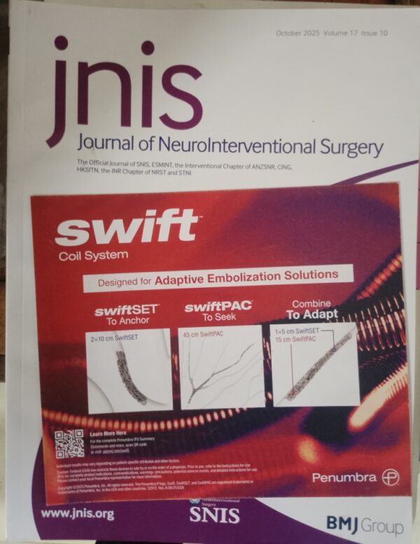 JOURNAL OF NEUROINTERVENTIONAL SURGERY