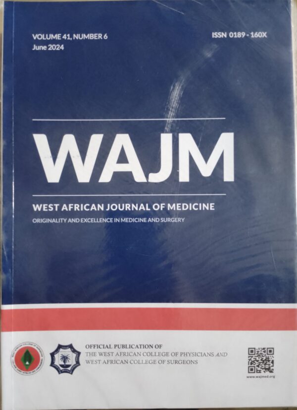 WEST AFRICAN JOURNAL OF MEDICINE
