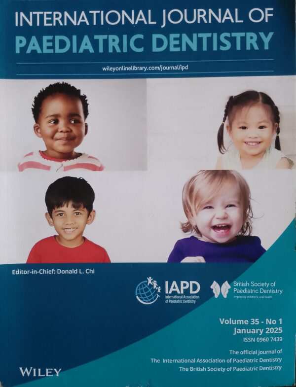 INTERNATIONAL JOURNAL OF PEDIATRIC DENTISTRY