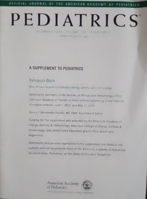 JOURNAL OF THE AMERICAN ACADEMY OF PEDIATRICS