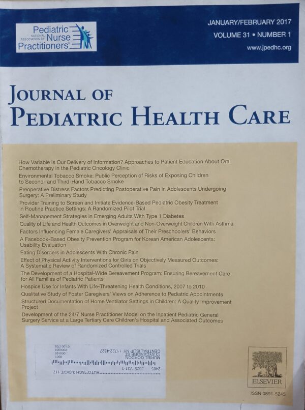 JOURNAL OF PEDIATRIC HEALTH CARE