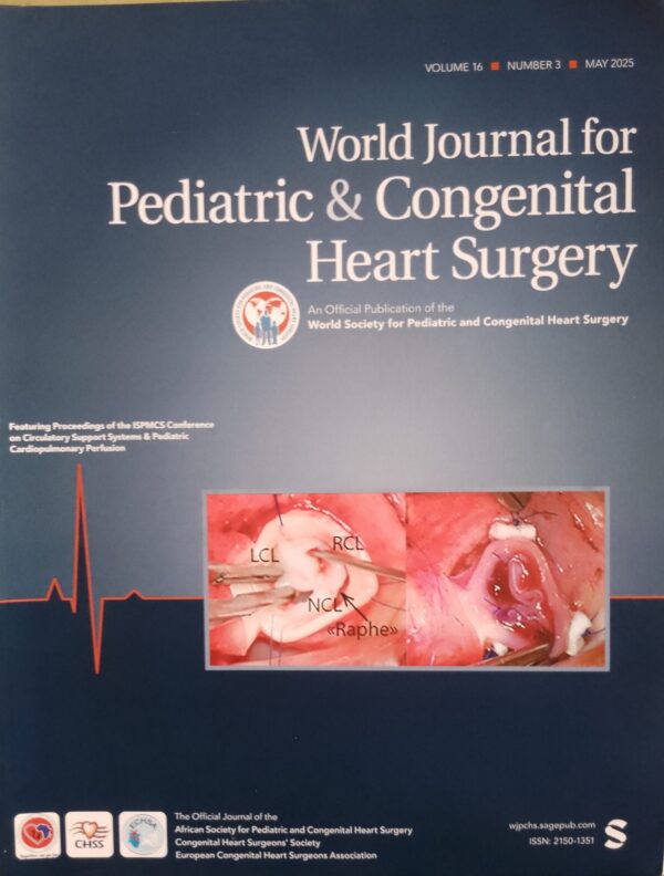 WORLD JOURNAL FOR PEDIATRIC AND CONGENITAL HEART SURGERY