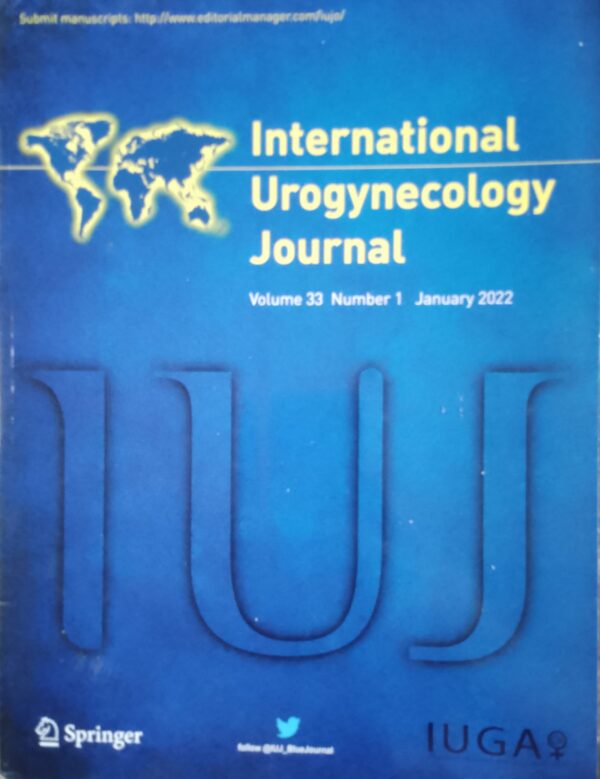 INTERNATIONAL UROGYNECOLOGY JOURNAL