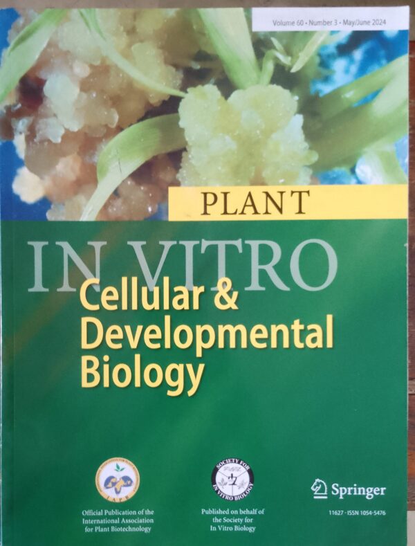 PLANT CELL, TISSUE AND ORGAN CULTURE